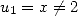 u1 = x /= 2  