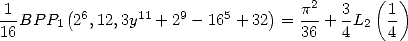 1      (                      )   p2   3  (1 )
16-BP P1 26,12,3y11 + 29- 165 +32 = 36-+ 4L2  4
